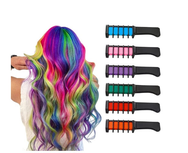 Colorful Hair Dye Comb